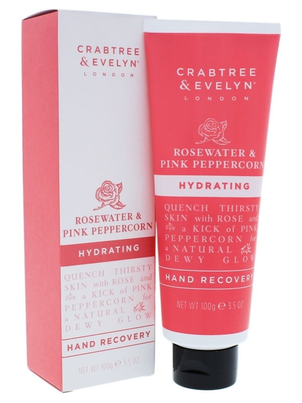 Crabtree & Evelyn Rosewater & Pink Peppercorn Hydrating Hand Recovery